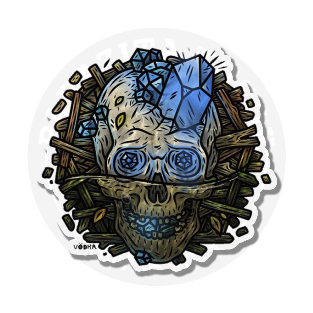 Back to skull